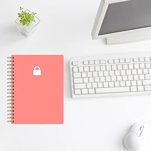 Nokingo Spiral Password Book with Alphabetical Tabs 132 Pages (5x7 inch) | Organize Internet Logins Securely thumbnail 6