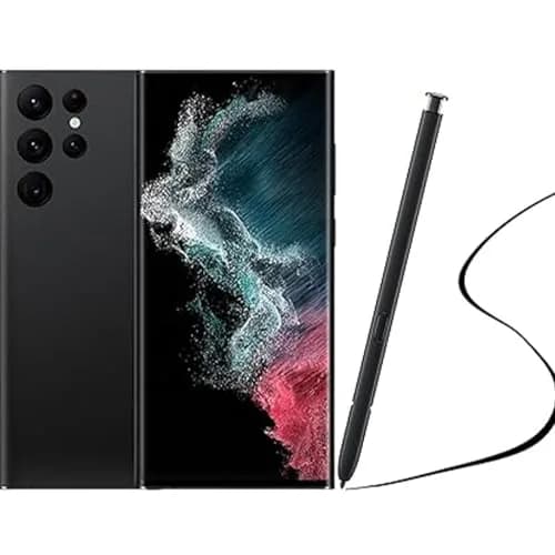 Alovexiong Replacement S Pen for Samsung Galaxy S22 Ultra 5G SM-S908 (Black) | 4096 Pressure Levels thumbnail 1