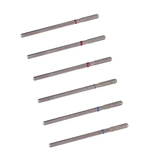 MZCMSL 6pcs Cylinder Cuticle Bits for Nail Prep | Safety Manicure Drill Bits for Nail Care thumbnail 4