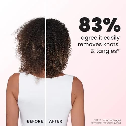 Tangle Teezer Ultimate Detangler Curly Hair Brush, 3C to 4C, Pink Mango (63g) thumbnail 6