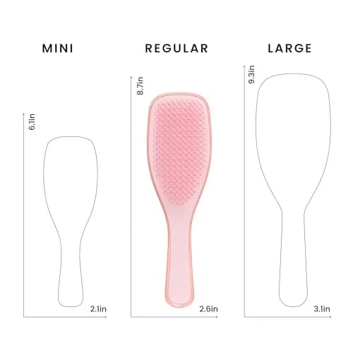 Tangle Teezer Ultimate Detangler Curly Hair Brush, 3C to 4C, Pink Mango (63g) thumbnail 8