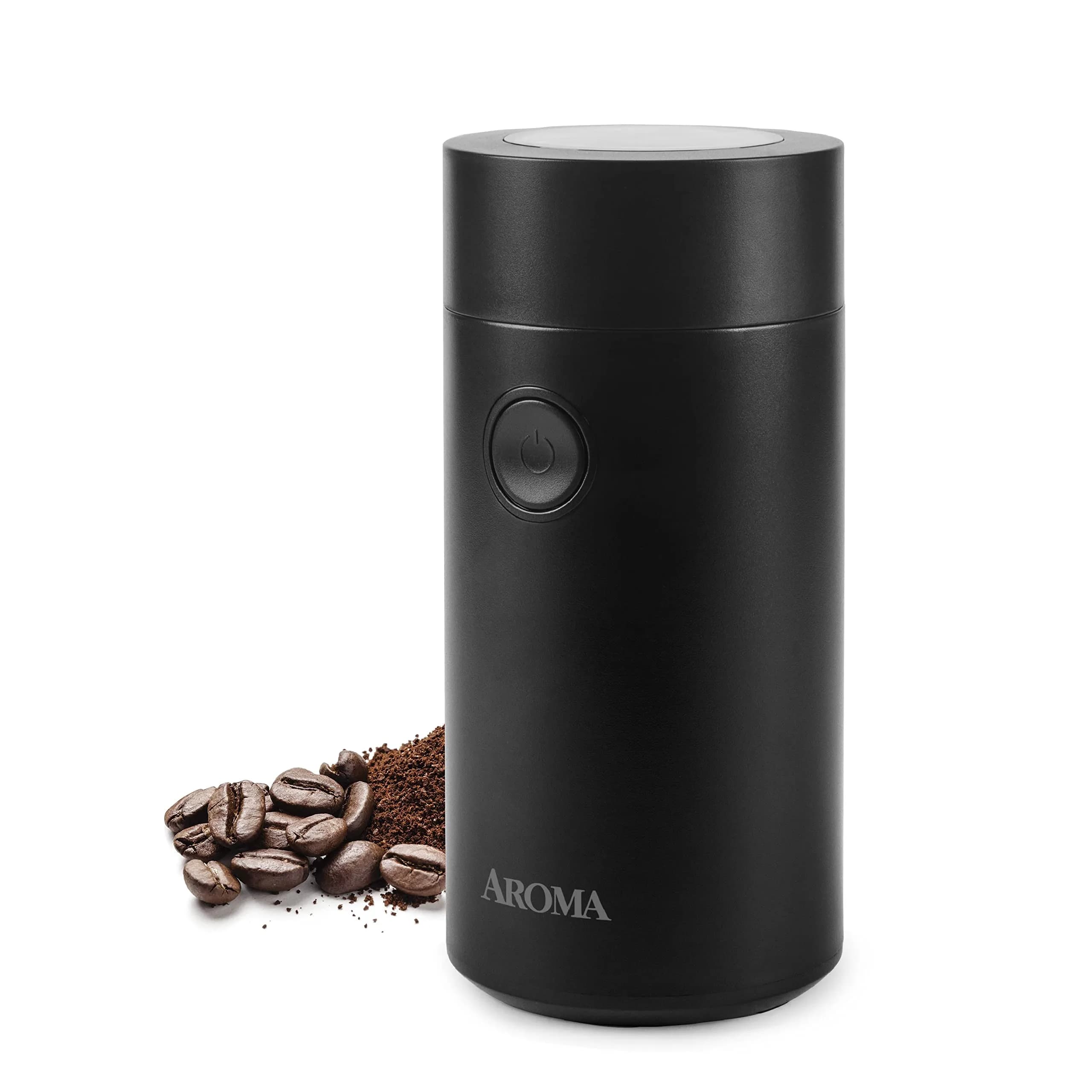 AROMA Mini Coffee Grinder & Herb Grinder 40g | Stainless Steel Blades, Compact & Fast - main product image