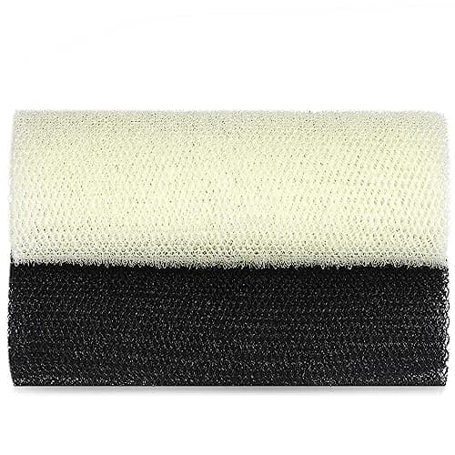 JASSINS African Net Sponge Exfoliating Body Shower Scrubber 80 cm (31.5 in) | Pack of 2 thumbnail 1