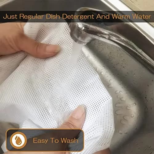 DOSTK Silicone Dehydrator Sheets 35.6cm x 35.6cm (14" x 14") | 9 Pack Non-Stick Reusable Mats for Fruit Dryer Mesh thumbnail 7