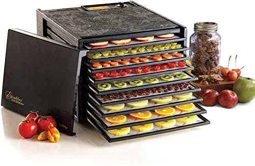 DOSTK Silicone Dehydrator Sheets 35.6cm x 35.6cm (14" x 14") | 9 Pack Non-Stick Reusable Mats for Fruit Dryer Mesh thumbnail 3