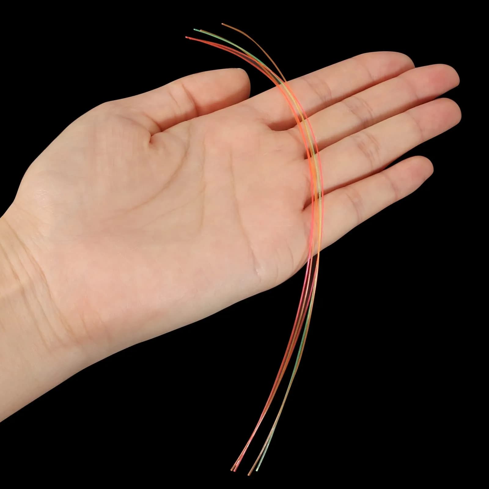 MECCANIXITY Fiber Optic Rods PMMA 0.5mm x 20cm (0.02in x 7.87in) | Red, Green, Orange Set of 5 - view 5