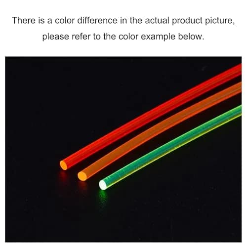 MECCANIXITY Fiber Optic Rods PMMA 0.75mm x 20cm | 5-Pack for Sight Filament Replacement thumbnail 3