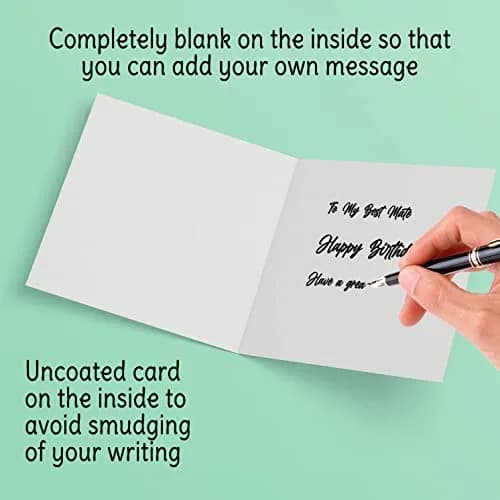 Stuff4 Humorous Birthday Greeting Card for Men & Women | Funny 49th Birthday Joke, 145mm x 145mm, Blank Inside thumbnail 4