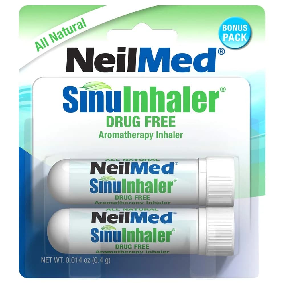 NeilMed SinuInhaler Natural Aromatherapy Inhaler 96 Count | Non Medicated, Menthol & Lavender (70-120 chars) — Inhaler