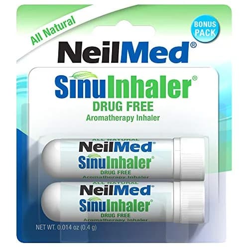 NeilMed SinuInhaler Natural Aromatherapy Inhaler 96 Count | Non Medicated, Menthol & Lavender (70-120 chars) thumbnail 1