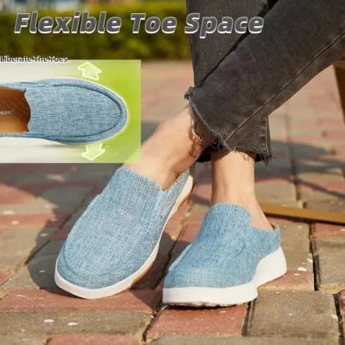 OrthoComfoot Women's Orthopedic Slip-On Loafers Size 7 | Support for Plantar Fasciitis & Foot Pain thumbnail 6