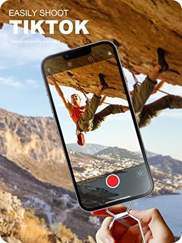 A-LuGei Phone Kickstand Ring Holder, Cell Phone Grips, Phone Stand for Desk | Adjustable Metal Ring thumbnail 4
