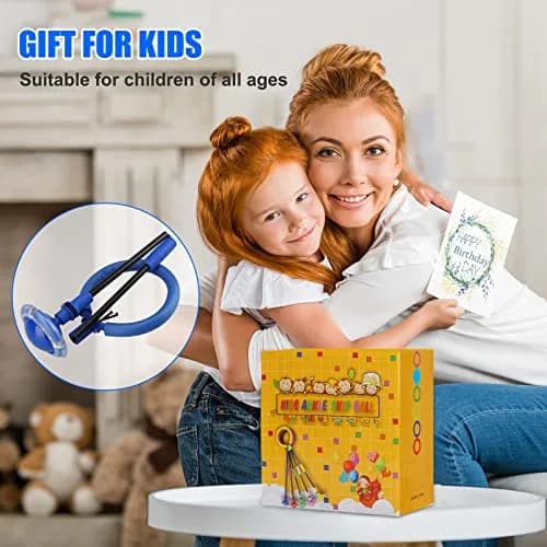 Chridark Ankle Skip Ball Toy with Flash Wheel, Foldable Portable Design, Blue | 0.34 kg (0.75 lb) thumbnail 7