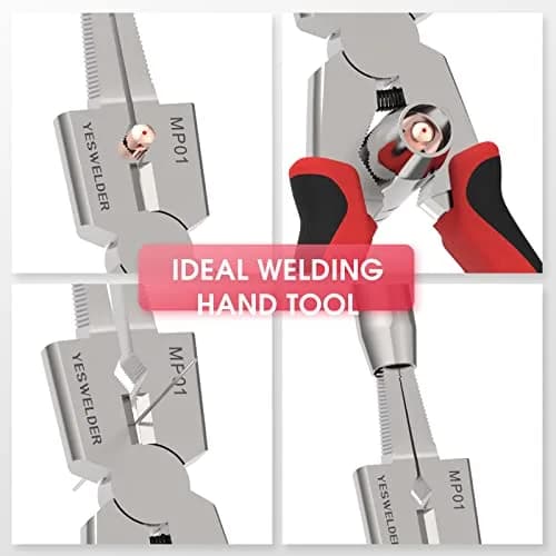 YESWELDER 8 in Deluxe MIG Pliers | High-Carbon Steel, Retention Chain, Multi-Function thumbnail 4