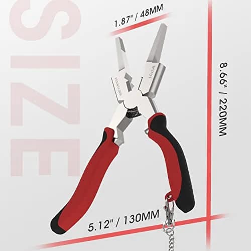 YESWELDER 8 in Deluxe MIG Pliers | High-Carbon Steel, Retention Chain, Multi-Function thumbnail 2