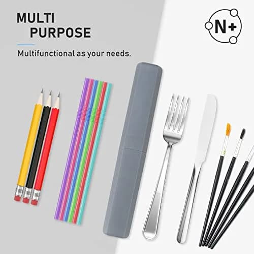 Mulbozy Travel Toothbrush Case, 4 Pack | Breathable Wheat Straw & Plastic, Portable & Eco-Friendly thumbnail 7