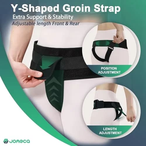 JOMECA Pelvic Support Belt for Prolapse, Small (25-28 inch Hip) | USA Import for Postpartum Recovery & SPD Pain Relief thumbnail 4