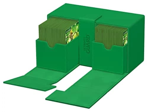 Ultimate Guard Twin Flip'n'Tray 200+ Deck Case for 200 Double-Sleeved TCG Cards | Microfiber & Magnetic Closure thumbnail 7