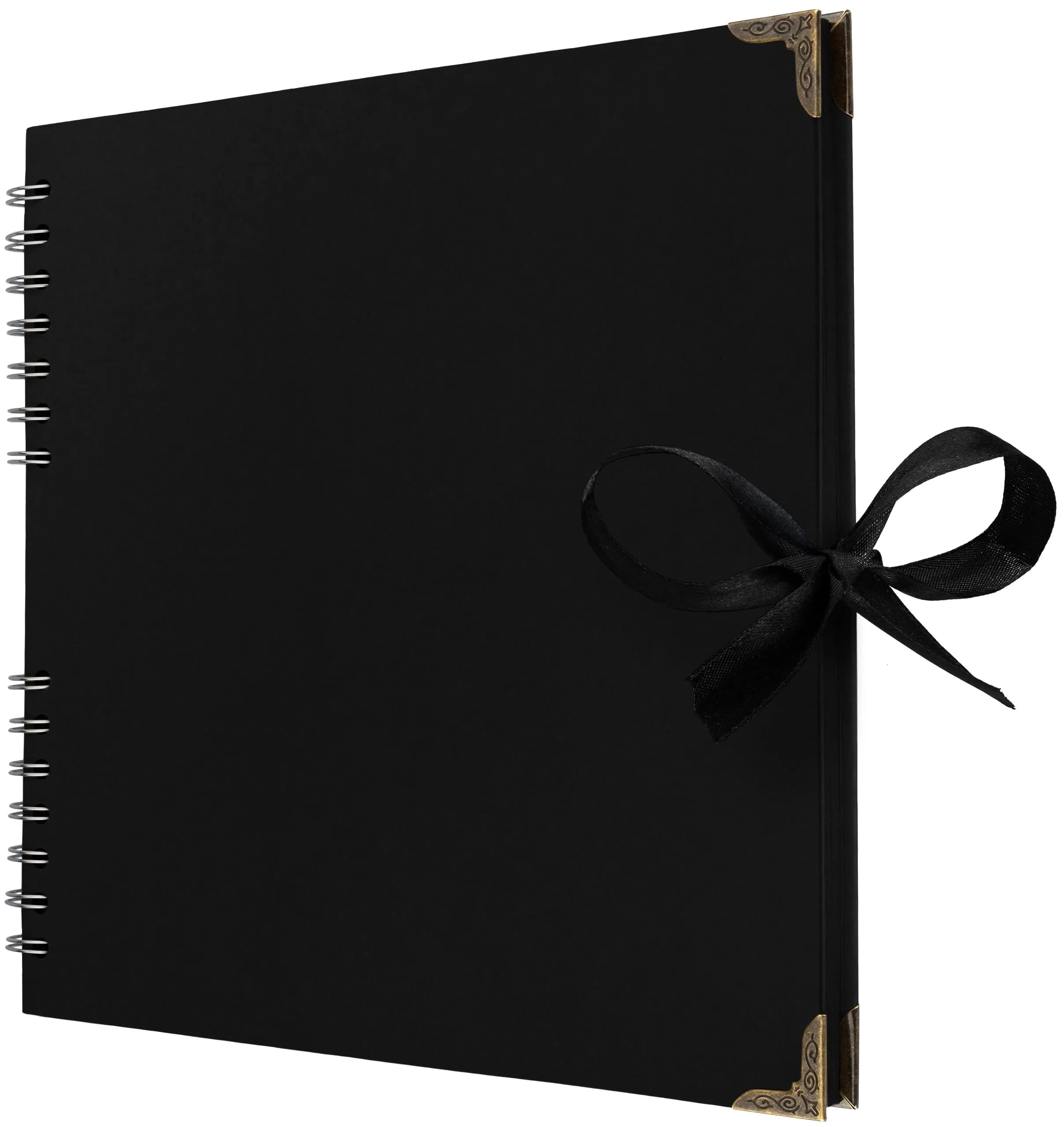 Bstorify Scrapbook Album 10 x 10 Inch Black | Durable & Creative Memory Book