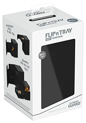 Ultimate Guard Flip'n'Tray 100+ Deck Case for 100 Double-Sleeved TCG Cards + Dice Tray | Magnetic Closure & Microfiber Lining thumbnail 7