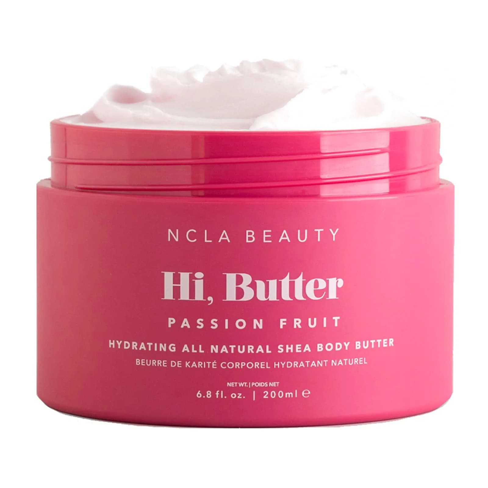 NCLA Beauty Hi Butter All Natural Body Butter - 6.8 oz | Nourishing Sunflower & Shea — Passion Fruit