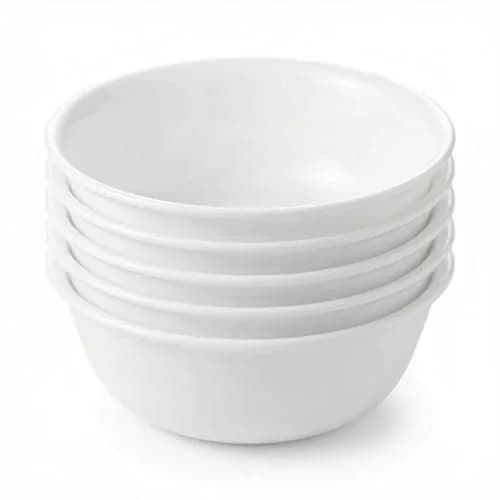 Corelle Winter Frost White 28-oz Soup/Cereal Bowls Set of 6 | Chip & Crack Resistant Glass Dinnerware thumbnail 1