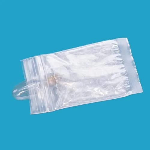 GPI POLY 3"x3" Bubble Zip Bags, Small, 10 Pack, 3 Mil Heavy Duty for Fragile Items thumbnail 3
