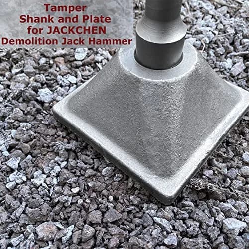 JACKCHEN 1-3/16 inch (30mm) Tamper Shank | Durable Forged Steel for Soil & Gravel Compacting thumbnail 2