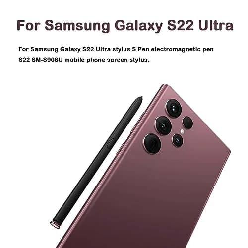 LiXiongBao S22 Ultra S Pen Replacement for Samsung Galaxy S22 Ultra 5G Stylus, Burgundy 3cm (1.18in) thumbnail 2