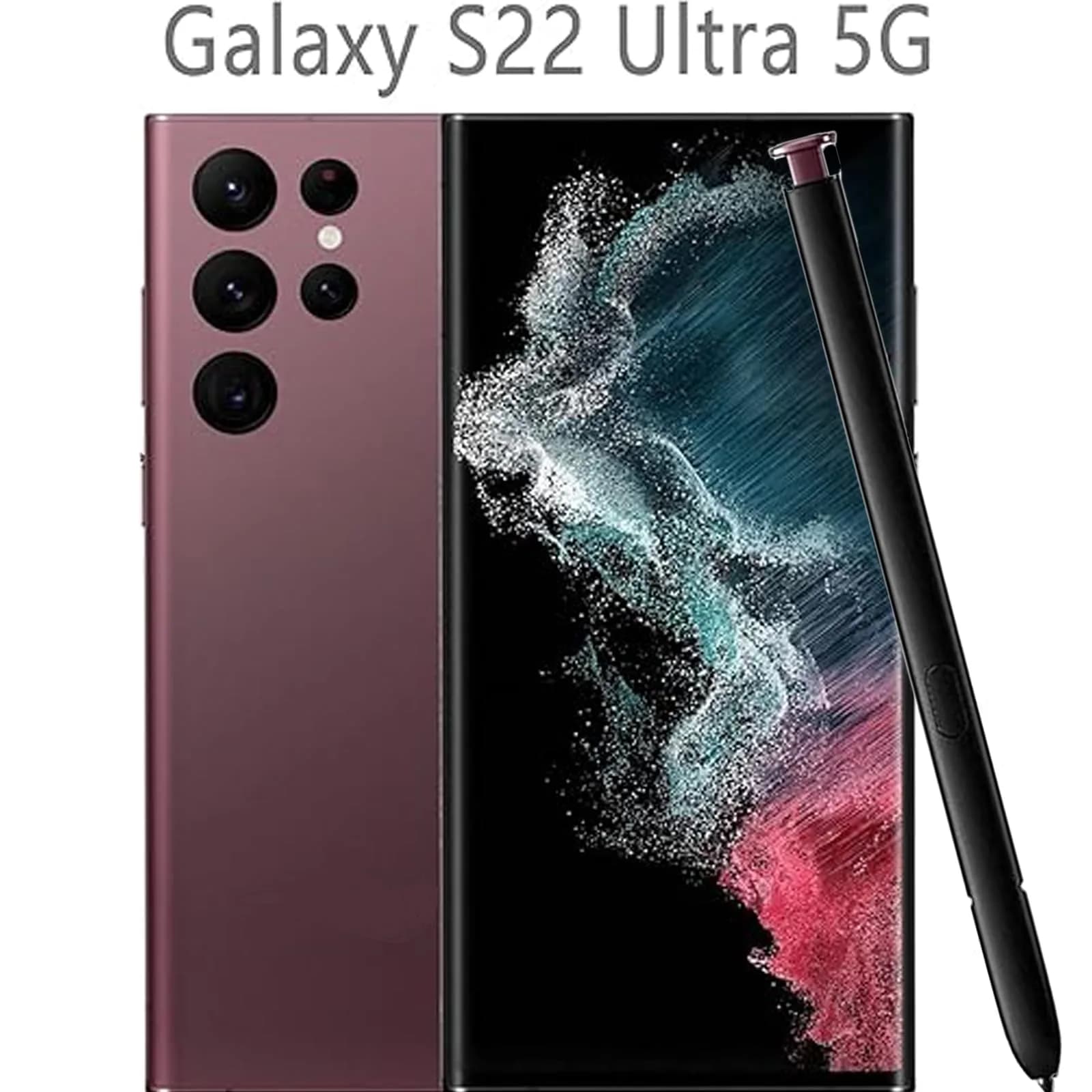 CaoXiong S22 Ultra Replacement Pen for Samsung Galaxy S22 Ultra 5G S Pen Stylus Pen (Without Bluetooth, Burgundy) | 4096 Pressure Levels - view 6