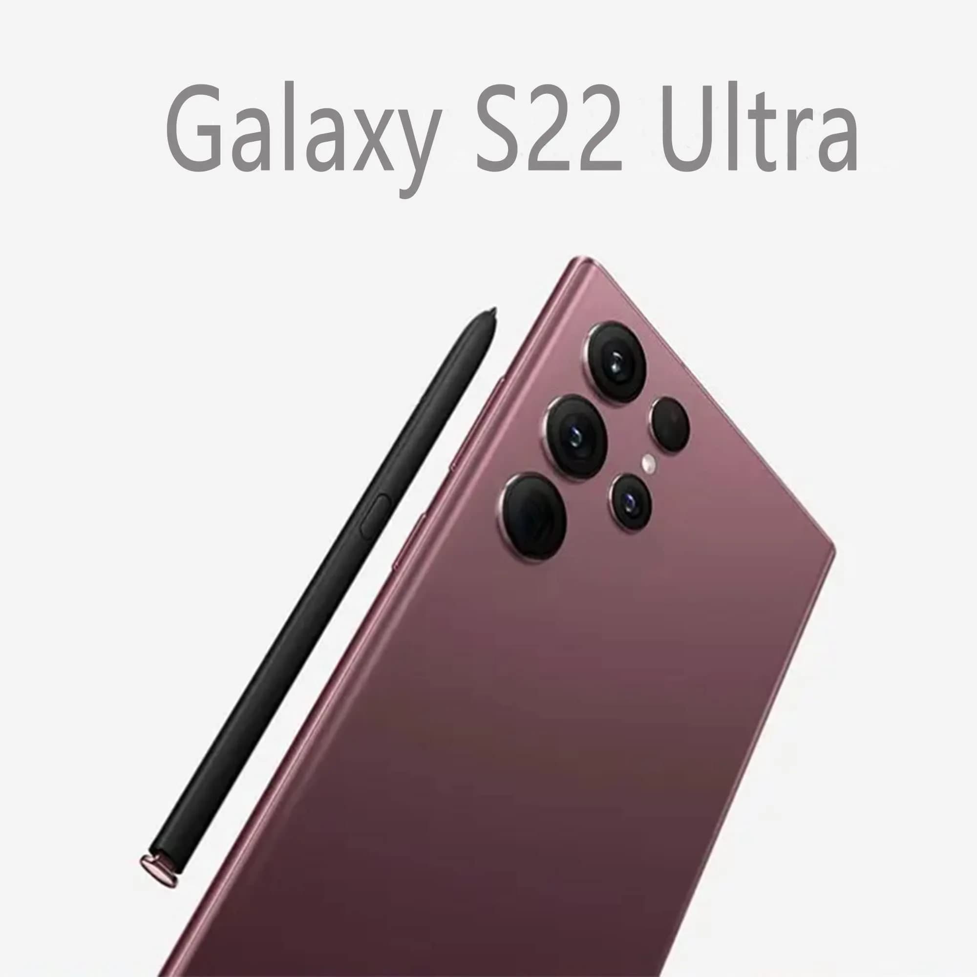 CaoXiong S22 Ultra Replacement Pen for Samsung Galaxy S22 Ultra 5G S Pen Stylus Pen (Without Bluetooth, Burgundy) | 4096 Pressure Levels - view 3