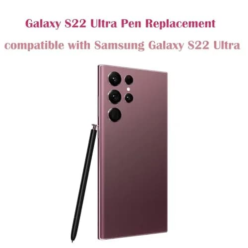 Alovexiong Replacement S Pen for Samsung Galaxy S22 Ultra 5G SM-S908 (Burgundy) | 4096 Pressure Levels, Without Bluetooth thumbnail 4
