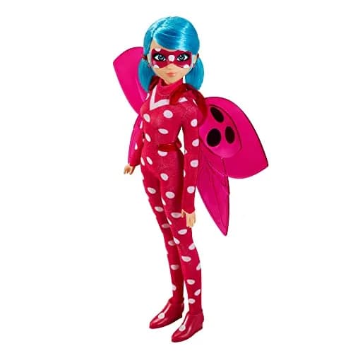 Bandai Miraculous Ladybug & Cat Noir Dolls 26cm | Articulated Superhero Figures with Accessories thumbnail 1