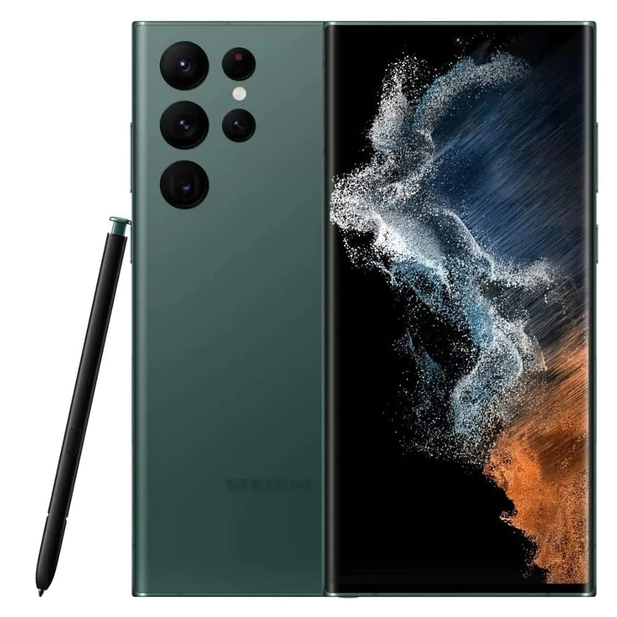 Alovexiong Replacement S Pen for Samsung Galaxy S22 Ultra 5G SM-S908 (Green) | Stylus Pen Without Bluetooth - view 3
