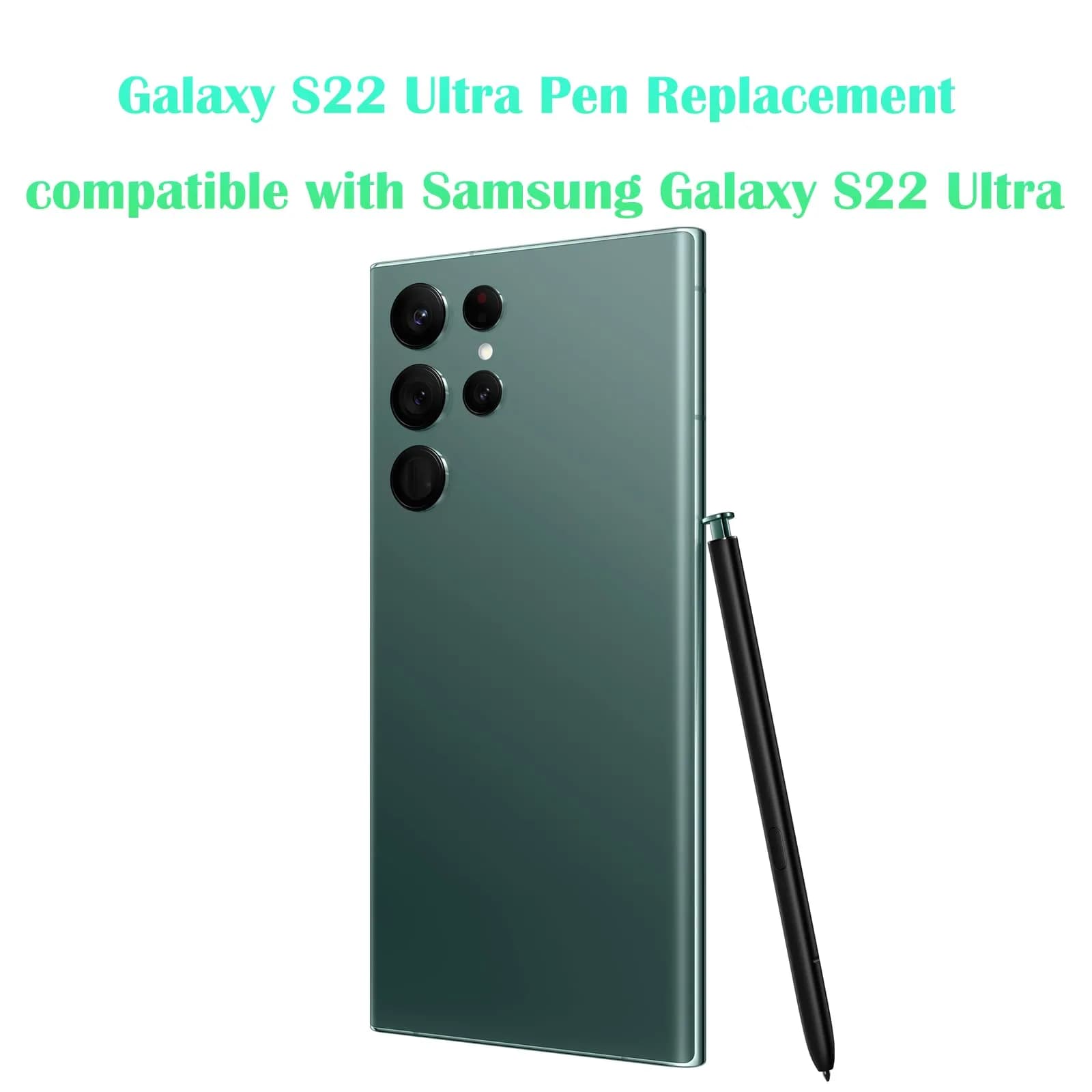 Alovexiong Replacement S Pen for Samsung Galaxy S22 Ultra 5G SM-S908 (Green) | Stylus Pen Without Bluetooth - view 4