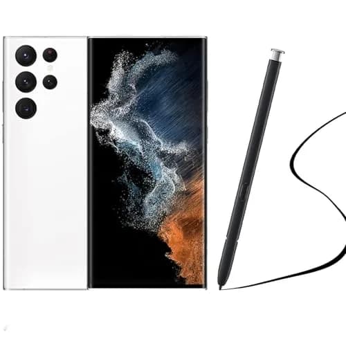 Alovexiong Replacement S Pen for Samsung Galaxy S22 Ultra 5G SM-S908 (White) | 4096 Pressure Levels thumbnail 1