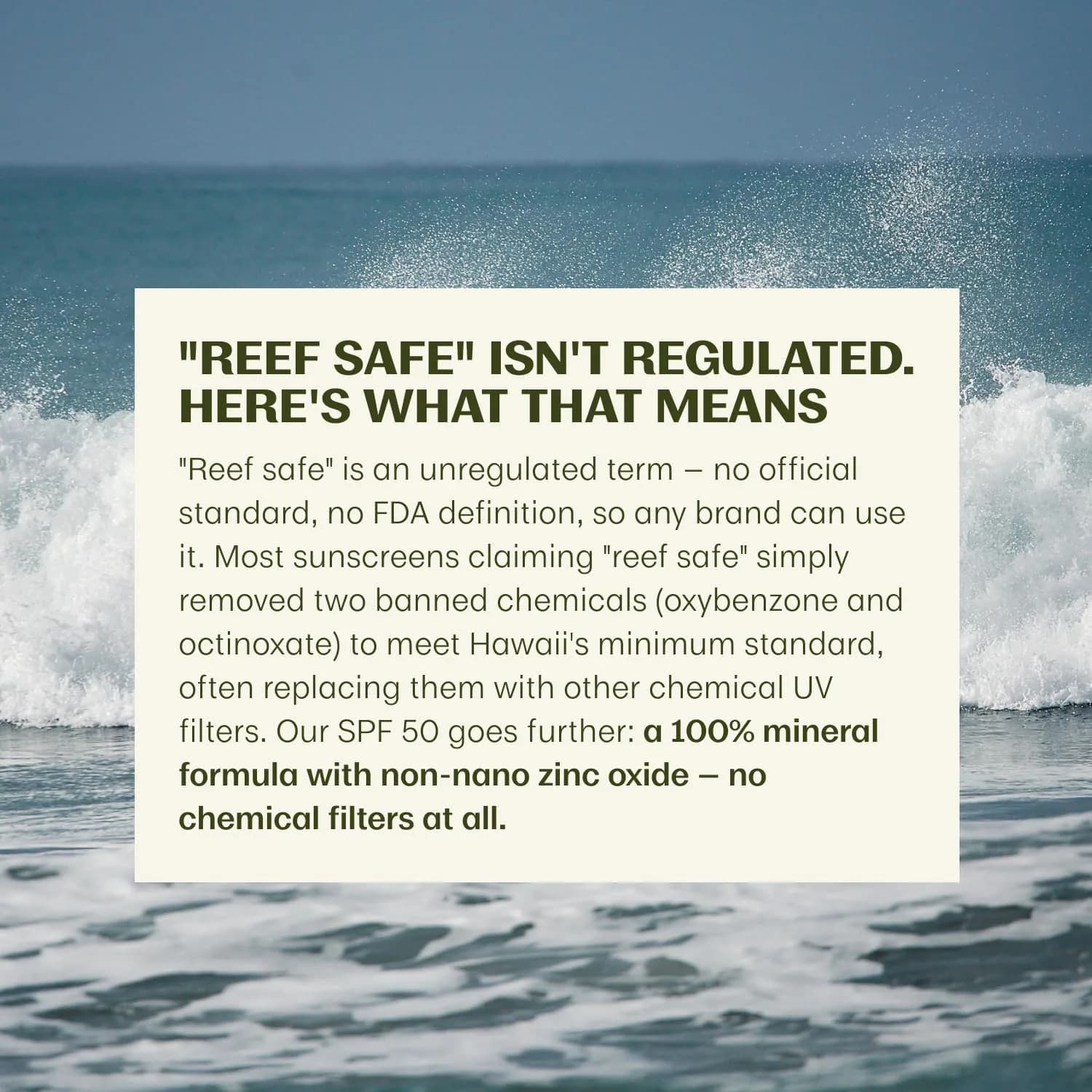 Thrive Natural Care Reef Safe Sunscreen SPF50 - 313ml (10.6 Oz) | Broad Spectrum UVA/UVB Protection - view 4