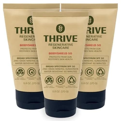 Thrive Natural Care SPF50 Vegan Sunscreen 516ml (17.4 Fl Oz) | Reef-Safe Mineral Sunscreen with Non-Nano Zinc Oxide thumbnail 1
