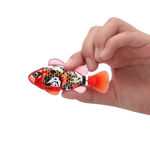 Robo Alive Robo Fish Robotic Swimming Fish (2 Pack, Red + Blue) | Water Activated Toy for Kids 3+ thumbnail 2
