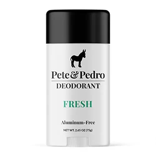 Pete & Pedro Natural Deodorant Aluminum-Free Eucalyptus & Spearmint 2.65 oz | Sensitive Skin & Odor Control thumbnail 1