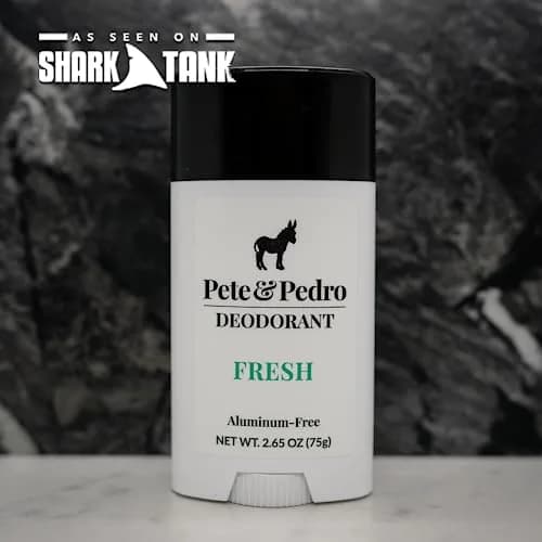 Pete & Pedro Natural Deodorant Aluminum-Free Eucalyptus & Spearmint 2.65 oz | Sensitive Skin & Odor Control thumbnail 4