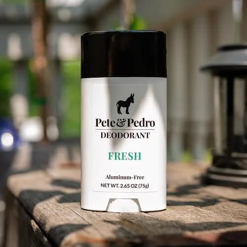 Pete & Pedro Natural Deodorant Aluminum-Free Eucalyptus & Spearmint 2.65 oz | Sensitive Skin & Odor Control thumbnail 5
