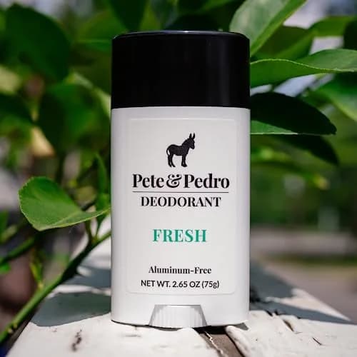 Pete & Pedro Natural Deodorant Aluminum-Free Eucalyptus & Spearmint 2.65 oz | Sensitive Skin & Odor Control thumbnail 6