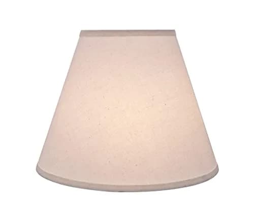 Aspen Creative 32290A Off White Linen Empire Lampshade 14" | Transitional Hardback Shade thumbnail 3