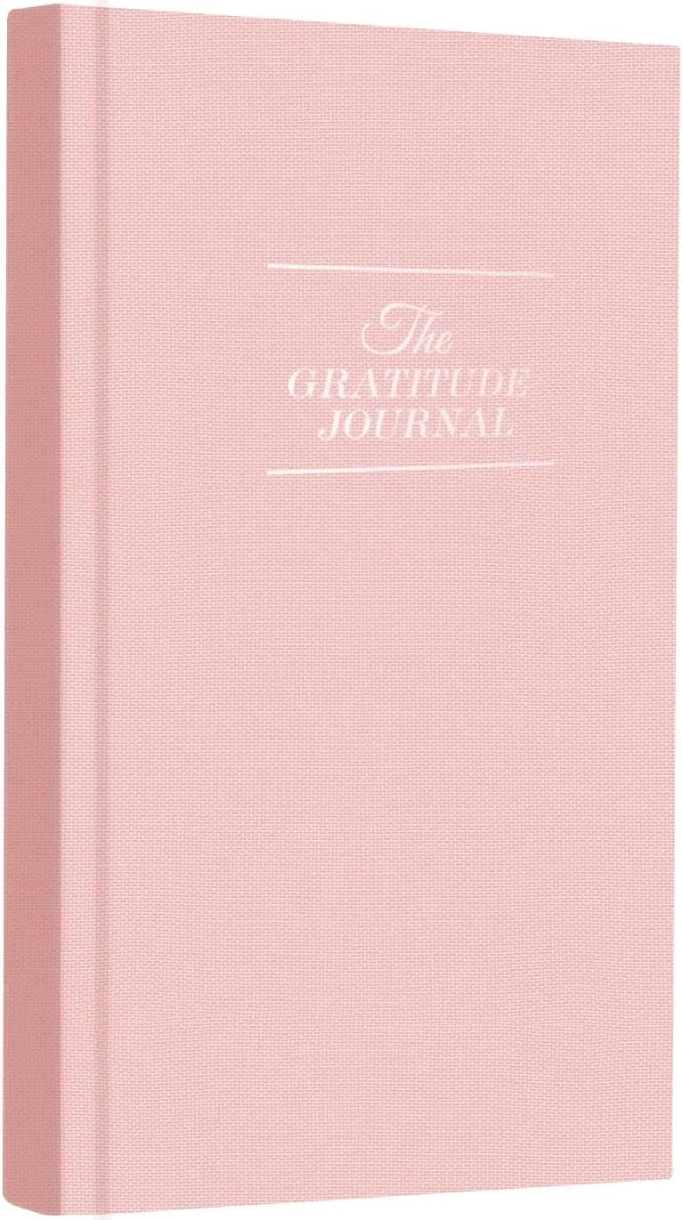 GOSSIP FOX Gratitude Journal Purple A5 | Daily Affirmation & Reflection Planner for Happiness — Pink