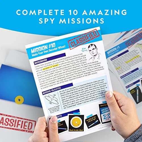 Blue Marble Spy Science Kit with 10 Secret Missions | Kids Spy Activity Set for Ages 8+ thumbnail 2