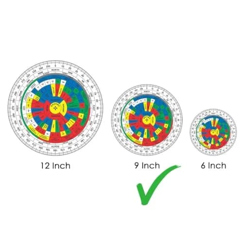 TREE MAISON CORONATING HOMES Acrylic Shakti Chakra 9 Inch (22.86 cm) | Vastu Shastra Remedy Tool thumbnail 5