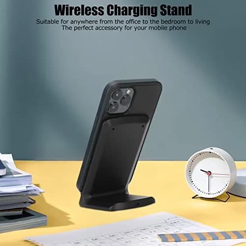 VBESTLIFE Charging Stand | Wireless & Fast Charging, 15W, Tabletop, USB Type C (70-120 chars) thumbnail 8