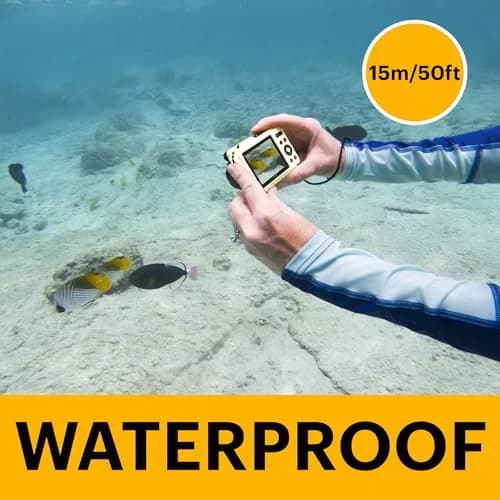 Kodak Pixpro WPZ2 Compact Digital Camera 16MP 4x Optical Zoom, Waterproof 15m, Shockproof, 720p HD Video, 2.7" LCD, White | Rugged Adventure Camera thumbnail 3