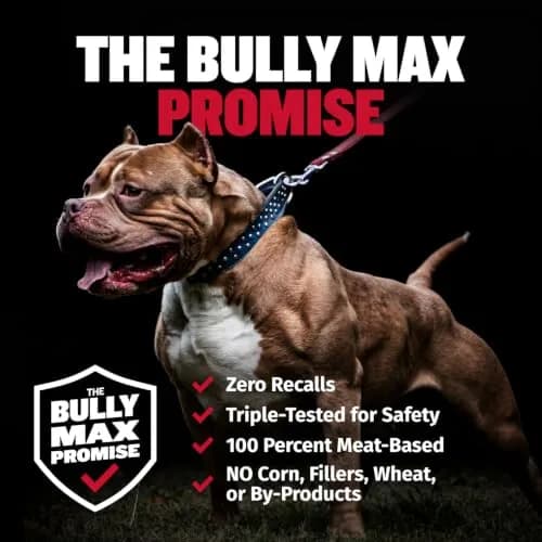 Bully Max 2-in-1 Muscle Builder for Dogs - 30 Chewable Tablets | Vet-Endorsed Dog Multivitamin for Muscle Gain & Growth thumbnail 7